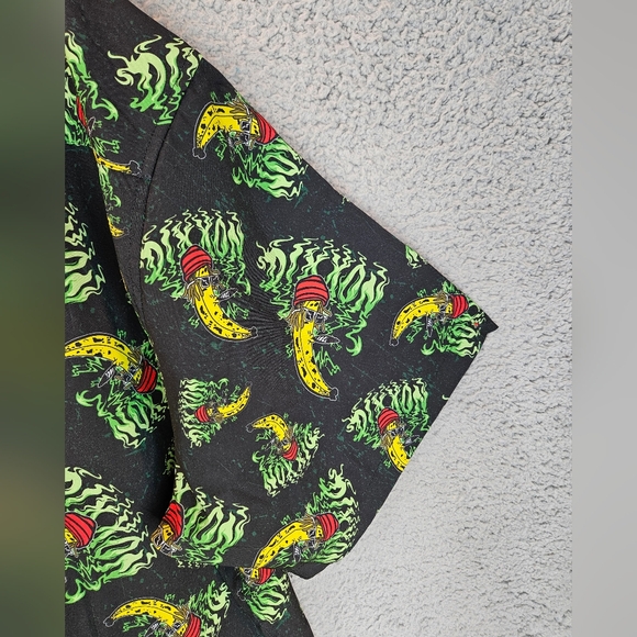 Fortunate Youth By Dixxon Mens Party Shirt Sz 4XL regae Banana Spring Summer - Picture 14 of 16